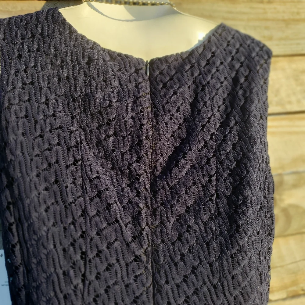 R&K Blue Ombre Crochet Dress - Picture 5 of 12